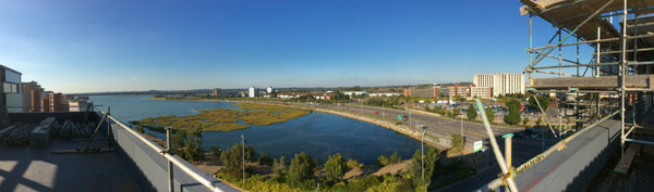 Panorama from the Health Club